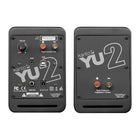 Kanto YU2 Powered Desktop Speakers with Built-in USB DAC - Matte Black - 2 Pack-Features 3/4 inch Silk Dome tweeters and 3 inch composite drivers