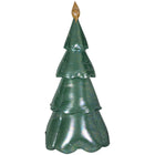 GEMMY Airblown Inflatable Green Iridescent Christmas Tree - 90"-Lights up with energy-efficient LED light