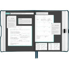 AT-A-GLANCE Undated Foundation Weekly/Monthly Planner - 8-1/4" H x 5-3/4" W - Blue - English-Planner is guaranteed to last all year and the high-quality paper features ink bleed resistance