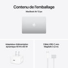 Apple - MacBook Air 13 po - M5 - 10 coeurs - 512 Go SSD - Mémoire unifiée 16 Go - Argent - Français-9