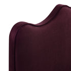 Modway Athena Stain-Resistant Performance Velvet Queen Size Headboard - Mulberry-7