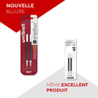 uni-ball - Recharges pour stylos gel rétractable 207 - 0,7 mm - bleu - paquet de 2-La pointe moyenne de 0,7 mm offre un équilibre entre largeur et détails, convenant à tous les besoins d’écriture ou de création
