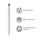Cross Click Chrome with Chrome Appointments Ballpoint Pen-Stylish colors combined with our best-selling finishes