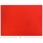Selectum Felt Sheets - 9"W x 12"L - Red - 10 Pack-For Craft Creations