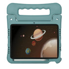 Targus Kids Antimicrobial Case for iPad A16/ 10.9"(10th Gen)/Air 11 inch (M3/M2) (5/4)/Pro (4/3/2/1) - Teal-Features Targus DefenseGuard, which creates a cleaner surface and works continuously to prevent the growth of microorganisms