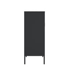 Manhattan Comfort Amelia 31.5" Modern Accent Cabinet - Black-Home Assembly Required. All Hardware Included