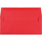 JAM Paper Enveloppes Brite Hue en papier recyclé à fermeture gommée, 4 1/8 x 9 1/2 po, rouge festif, paquet de 1000-Taille : Nº 10 (4 1/8 x 9 1/2 po)