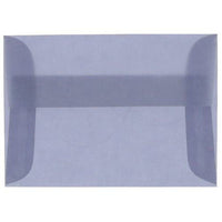 JAM Paper A10 Translucent Vellum Invitation Envelopes - 6" x 9.5" - Wisteria Purple - 25 Pack (PACV854)-Color: Wisteria Purple 