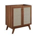 Modway Soma 30" Bathroom Vanity Cabinet - Walnut-MDF and Particleboard