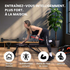 MotionGrey - Haltères ajustables 5 à 52,5 lb - Système 3-en-1 (haltère, barre et kettlebell) avec 15 niveaux de poids réglables et poignée haute résistance-6