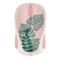 Logitech Design Collection Limited Edition Wireless Mouse - Chirpy Bird-Comfortable rubber grips