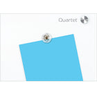Quartet Brilliance Magnetic Glass Dry-Erase Board - 6' x 4'-Tempered glass resists scratches and dents