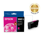 Epson T200 Ink Cartridge - High Capacity - Magenta-The package includes one magenta ink cartridge for use with a compatible ink-jet printer