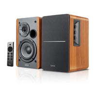 Edifier R1280DBs Modern Sound Classic Design Powered Bluetooth Bookshelf Speakers with Subwoofer Output - Brown-Studio Sound Quality with naturally fine tuned sound reproduction from 4" bass and 13mm silk dome tweeter