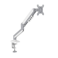Uplite - Support de Moniteur Unique Bras à Ressort à Gaz Réglable en Hauteur pour écran de 15” à 32”-S'adapte à la plupart des moniteurs de 15” à 32” avec des trous de montage VESA arrière de 75 x 75 mm ou 100 x 100 mm