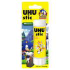 UHU Washable Non-Toxic Glue Stick - Sonic The Hedghog - 40 g - White-Assorted Styles (Style choice not available for online orders)