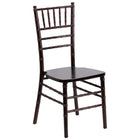 Flash Furniture HERCULES Series Walnut Wood Chiavari Chair-1100 lb. Weight Capacity