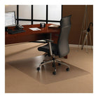 ClearTex – Sous-chaise en polycarbonate transparent, pour tapis à poil court/moyen, 48 po x 53 po-Ignifuge