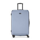 Bugatti Singapore Large Hardside Luggage - Metallic Blue-Made from a durable blend of ABS and polycarbonate composite, perfect for travelers seeking both style and functionality