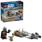 LEGO Star Wars The Mandalorian & Grogu's Speeder Bike-LEGO Star Wars vehicle toy building set to spark kids’ imaginations