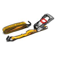 CAT 4-Piece Ratchet Tie Down Set - 1.25" x 12'-Lock down your precious cargo and travel with peace of mind - Cat tie-down straps are Built for It