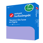 TurboImpôt Version De Luxe en ligne 2025 - 8 Déclarations - Bilingue-Idéal pour les particuliers, les couples et les familles qui demandent des déductions courantes, comme les REER, les dons et les frais médicaux