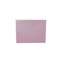 JAM Paper Chemises en fibres de coton recyclé faites à la main en Inde, 10 po x 13 po, rose pastel, 10/paquet-Matériau : Fibre de coton