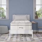 Modway Jenna 14" Innerspring and Foam Twin Mattress-1 Year Limited Manufacturer Warranty