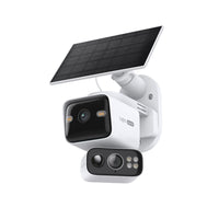 TP-Link Tapo C645D KIT Solar-Powered Dual-Lens Pan/Tilt Security Camera Kit-Dual 2K Lenses for Wide Coverage and Precise Zoom