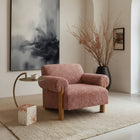 Zuo Verity Accent Chair - Copper-Dimensions: 33.9" L x 38.2" W x 28.9" H