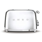 SMEG 4x4 4-Slice Toaster - Stainless Steel-6 different toasting levels for best results; defrost function; reheat function; bagel function to toast only one side of the slice