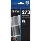 Epson - T273 Cartouche d'encre - Capacité standard – Noir photo-Obtenez une capacité de rendement standard par cartouche d'encre tout en bénéficiant d'économies
