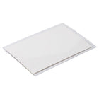JAM Paper - Étiquettes Porte-Nom en Plastique avec Épingle - 3 5/8 x 2 1/4 - Transparent - Paquet de 24-Parfaites pour les étudiants, les employés de bureau et les conférences professionnelles!