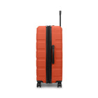 Swiss Mobility QUAD 30" ABS/PC Hardside Check-in Luggage - Orange-Reinforced top handles 