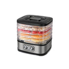 Commercial Chef - Déshydrateur alimentaire avec 5 plateaux réglables en hauteur, acier inoxydable-Aliments préférés : Qu'il s'agisse de bœuf séché, de fruits déshydratés, de légumes déshydratés et d'autres viandes déshydratées, cette machine à déshydrater électrique (5 lb) aide les aliments à conserver les enzymes et les nutriments.
