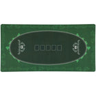 Soozier Poker Mat - 47" L x 24" W-Professional 47.2"L x 23.6"W (120 x 60 cm) mat for 6 players
