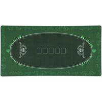 Soozier Poker Mat - 47" L x 24" W-Professional 47.2"L x 23.6"W (120 x 60 cm) mat for 6 players