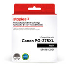 Staples Canon PG-275XL Remanufactured Inkjet Cartridge - High Yield - Black-Black