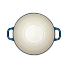 Maxwell & Williams - Cocotte ronde en fonte bleu minuit - 33 cm-À laver à la main