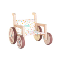Miniland - Accessoire de poupée en fauteuil roulant en bois-L'accessoire pour poupée en fauteuil roulant en bois Miniland aidera à élargir l'expérience de jeu des enfants, en recréant des situations de vie réelles ou imaginaires