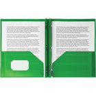 Staples Poly Report Cover - Light Green-Opaque 0.2mm