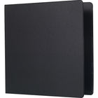 Staples Heavy-Duty Binder with D-Rings - 2" - Black-Gap Free ring design prevents gapping and misalignment of rings