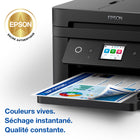 Epson - Cartouches d'encre T222 - Capacité standard - Cyan/Magenta/Jaune-Textes nets et couleurs brillantes pour des impressions de grande qualité, encre à séchage rapide