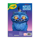 Crayola 96 Page Colouring Book - K-Pop Demon Hunters-K-POP DEMON HUNTERS CHARACTERS: Kids will love these colouring pages adorned with beloved characters like Rumi, Mira, Zoey & the Saja Boys 