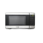 Commercial Chef - Four à micro-ondes de comptoir de 0,7 pi³ et 700 W - Acier inoxydable-Commandes numériques : Réchauffez les aliments de 99 secondes à 99 minutes grâce à un affichage numérique facile à utiliser avec éclairage LED. Ce micro-ondes de comptoir comprend un signal de minuterie précis une fois terminé.