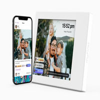 myFirst Frame Doodle 9" Digital Photo Frame - 32 GB-Enjoy a crisp and clear viewing experience with a resolution of 1067x800px on the 9 - inch display