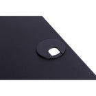 Rocelco 40" Deluxe Adjustable Height Desk Riser with Enhanced Vertical Range - Black-Holds up to 60lbs