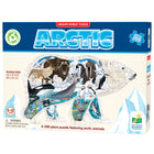 University Games The Learning Journey Wildlife World: Arctic - Arctic Animal Recognition Puzzle For Kids - Interactive Animal Puzzle For Preschoolers-Builds tactile, motor, thinking and learning skills