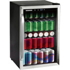 Frigidaire - Centre de boissons de 4,4 pi cu en acier inoxydable de 126 canettes-Contient 126 canettes (taille de 12 onces)