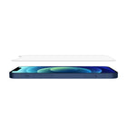 Belkin - Protecteur d’écran Belkin pour iPhone 12/iPhone 12 Pro en verre trempé traité antimicrobien - transparent-Notre protecteur en verre trempé offre une protection d’un bord à l’autre sans compromettre la compatibilité avec l’étui grâce à la technologie des bords 2,5D. Il est conçu au Japon à l’aide d’un processus de renforcement chimique pour améliorer la durabilité et la qualité globale. 